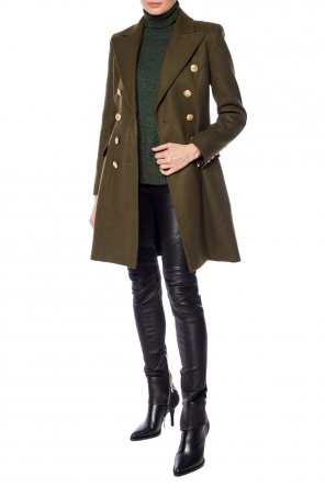 Double-breasted coat with vent, zdjęcie 2 Double-breasted coat with vent od Balmain